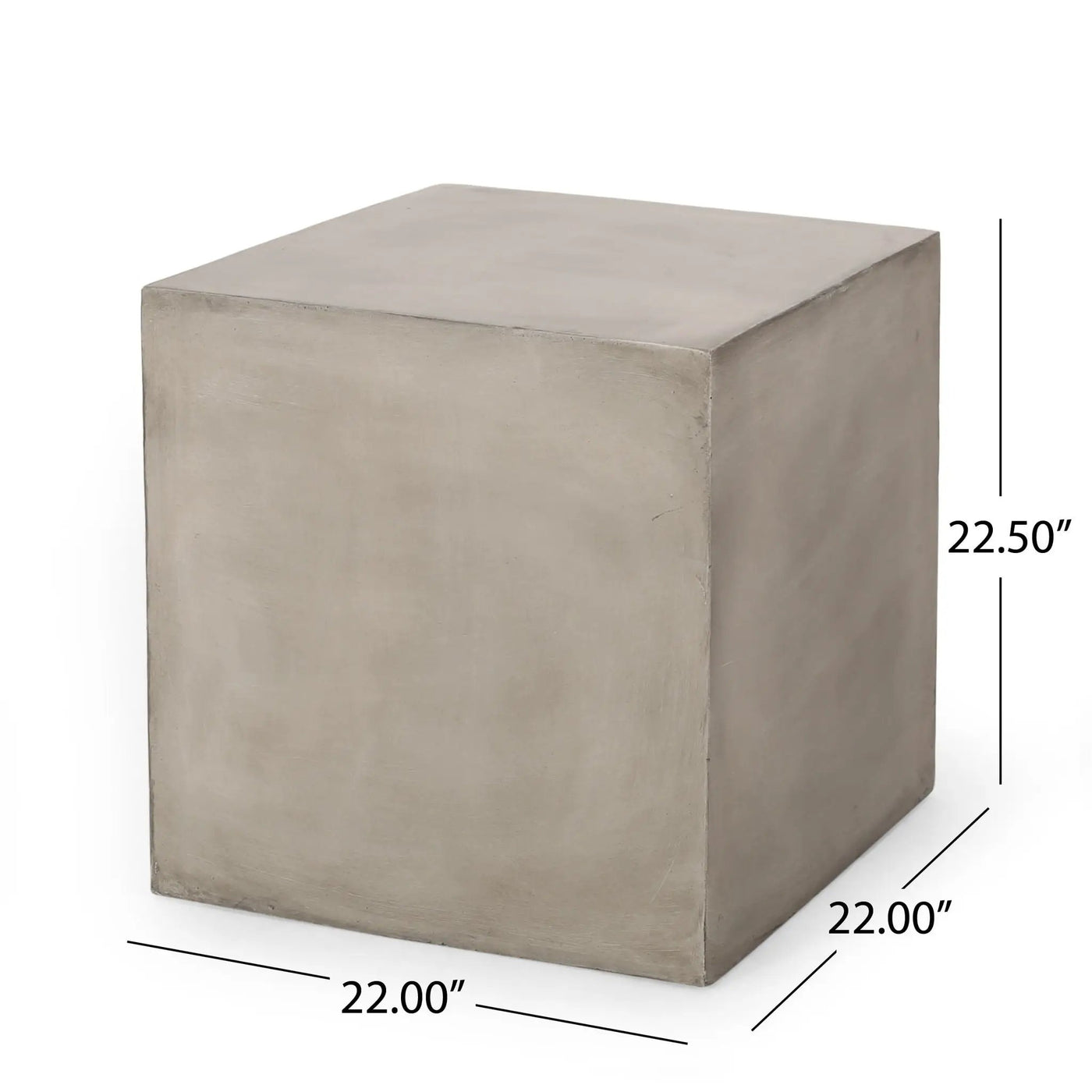 Outdoor Indoor Square Lightweight Side Table by HouseOfZazla