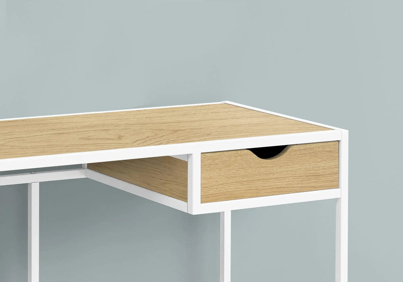 Computer Desk For Home Office, 1 Storage Drawer, Contemporary & Modern by HouseOfZazla