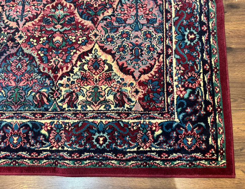 Multicolor Panel Kirman Rug 8x11 by Jewel Rugs