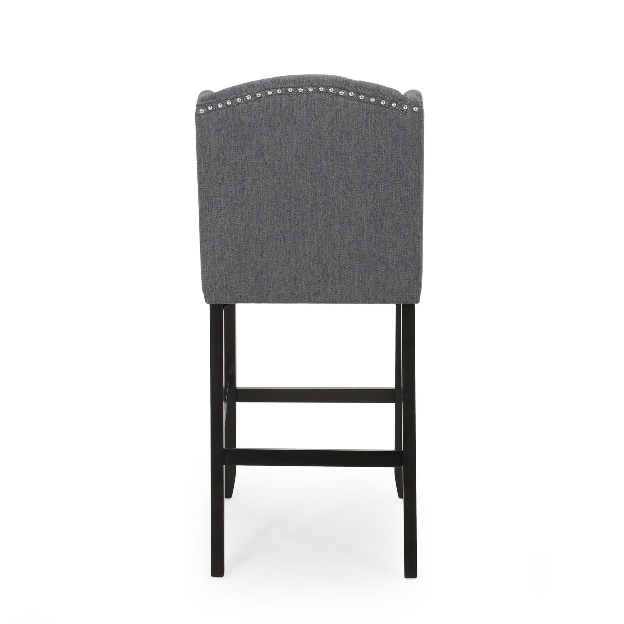 Vienna Contemporary Fabric Tufted Wingback Counter Stools (Set of 2) by HouseOfZazla