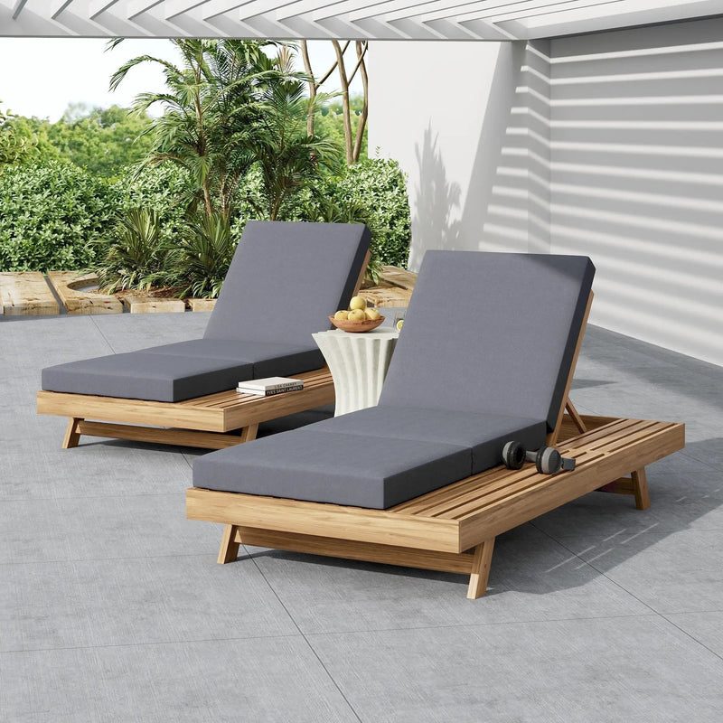 Lounge Chaise Set with Space Available on One Side by HouseOfZazla