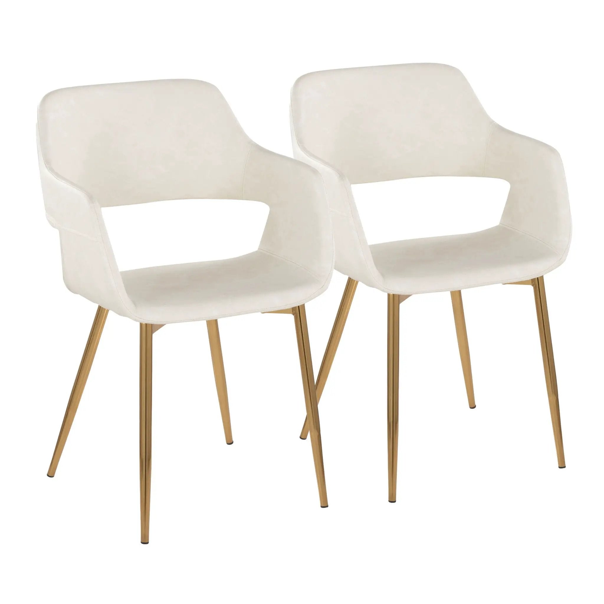 Margarite - Contemporary Versatile Dining Chair (Set of 2) by HouseOfZazla