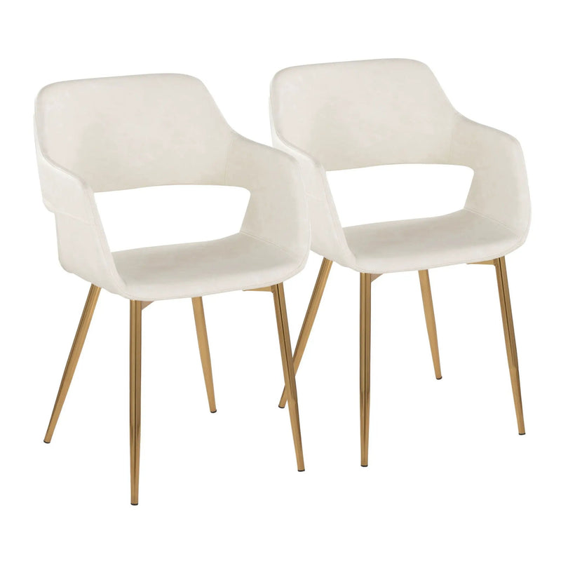 Margarite - Contemporary Versatile Dining Chair (Set of 2) by HouseOfZazla