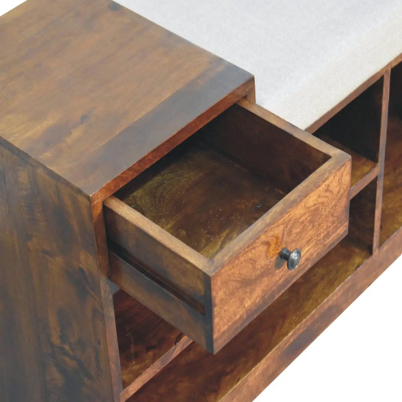 Retreat - Shoe Bench, 1 Drawer - Chestnut by Unique Piece Furniture