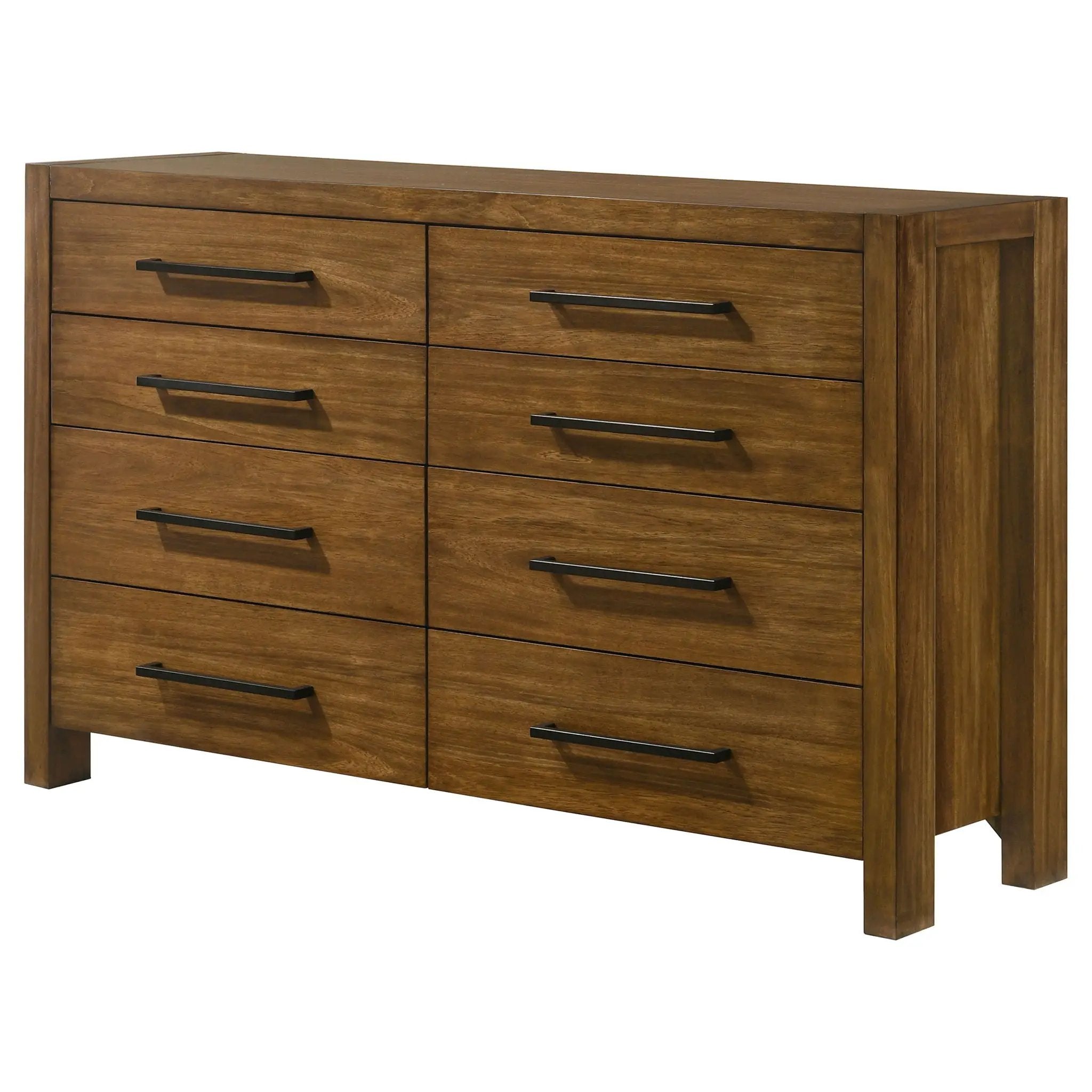 Adderley 8-drawer Bedroom Dresser Cabinet Warm Brown by Unique Piece Furniture