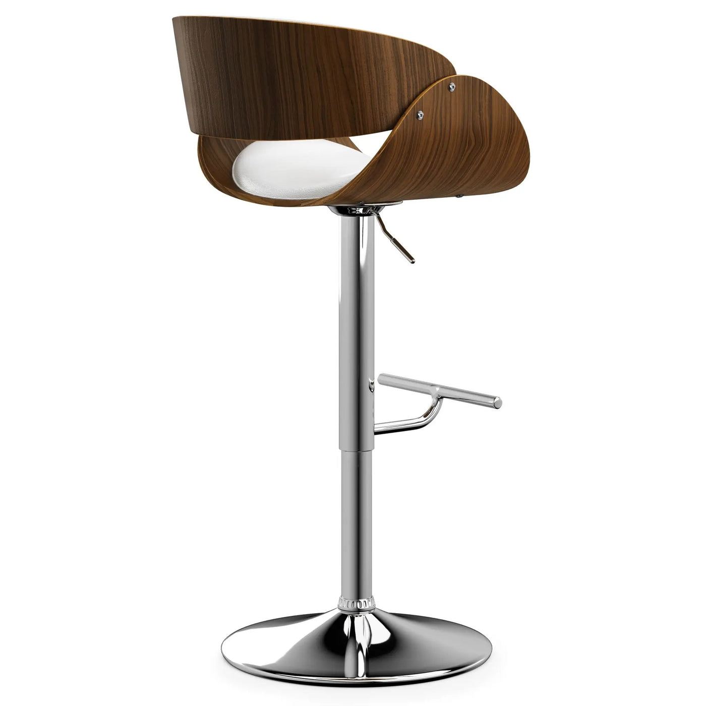Amery - Mid Century Modern Adjustable Swivel Bar Stool by Unique Piece Furniture