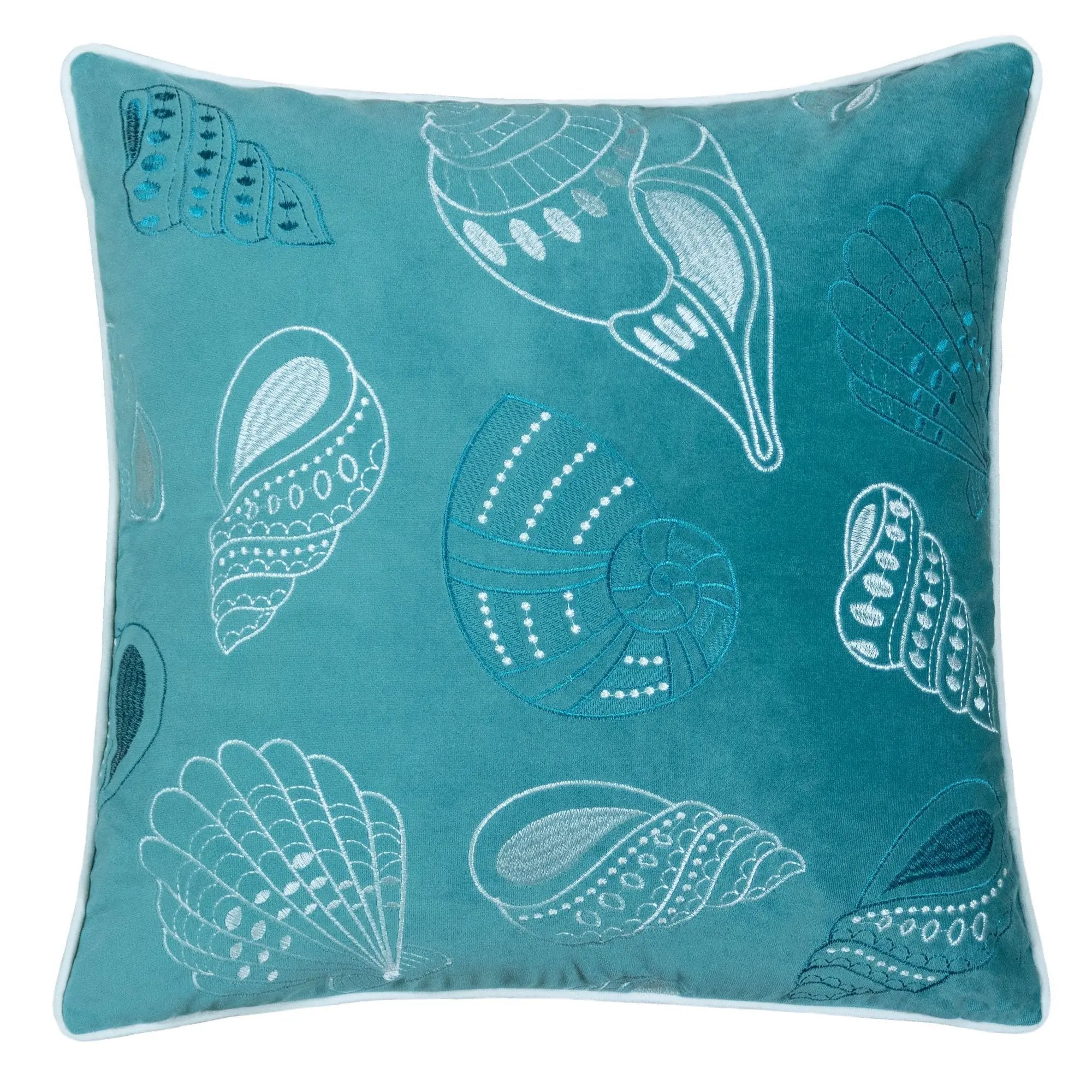 Blue and Spa Seashells Set of 2 by HouseOfZazla
