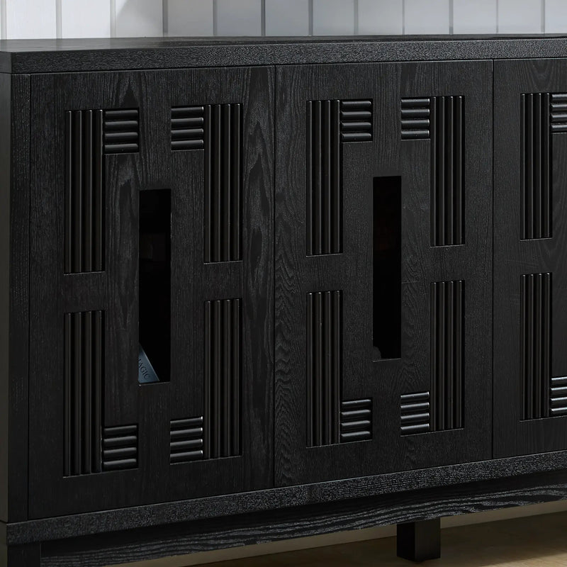 60.7" Mid Century Modern Sideboard Buffet Cabinet by HouseOfZazla