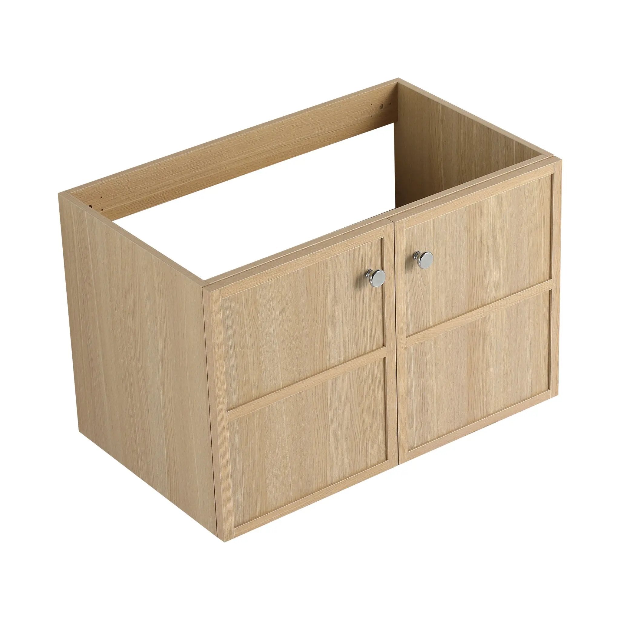 Modern Wall Mounted Bathroom Vanity With Soft Closing Doors by Unique Piece Furniture