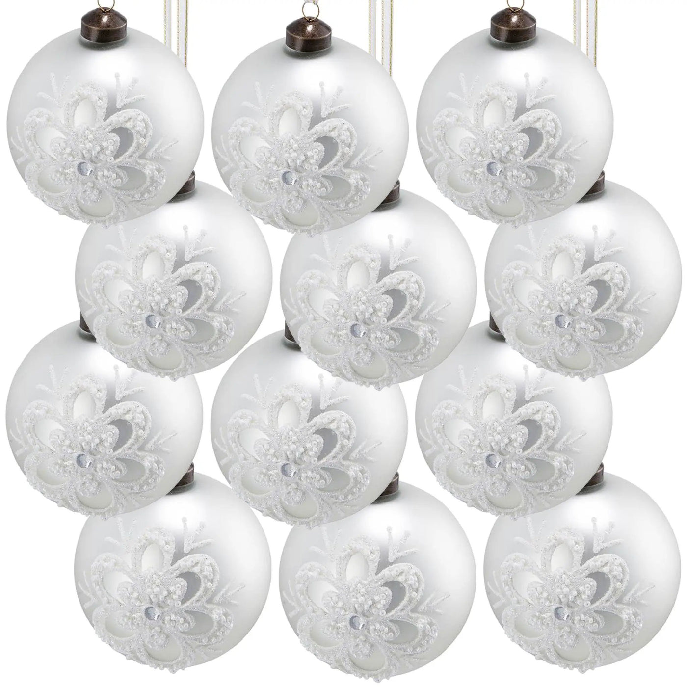 Christmas Ball Ornaments, Hanging Ball Christmas Tree For Holiday Decorations by HouseOfZazla