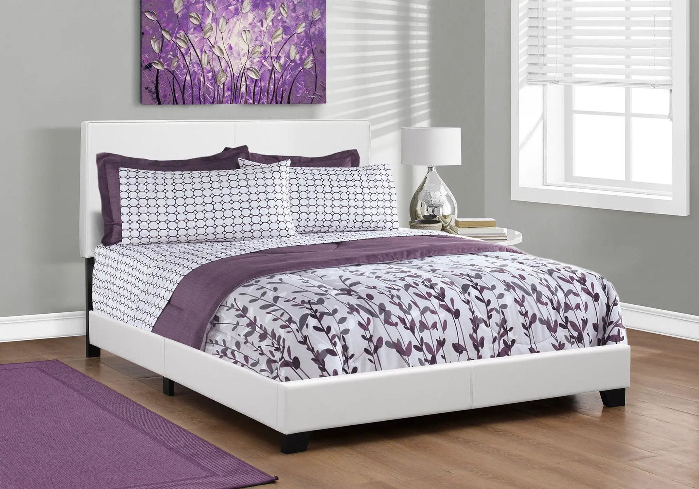 Bed, Upholstered, Transitional by Unique Piece Furniture