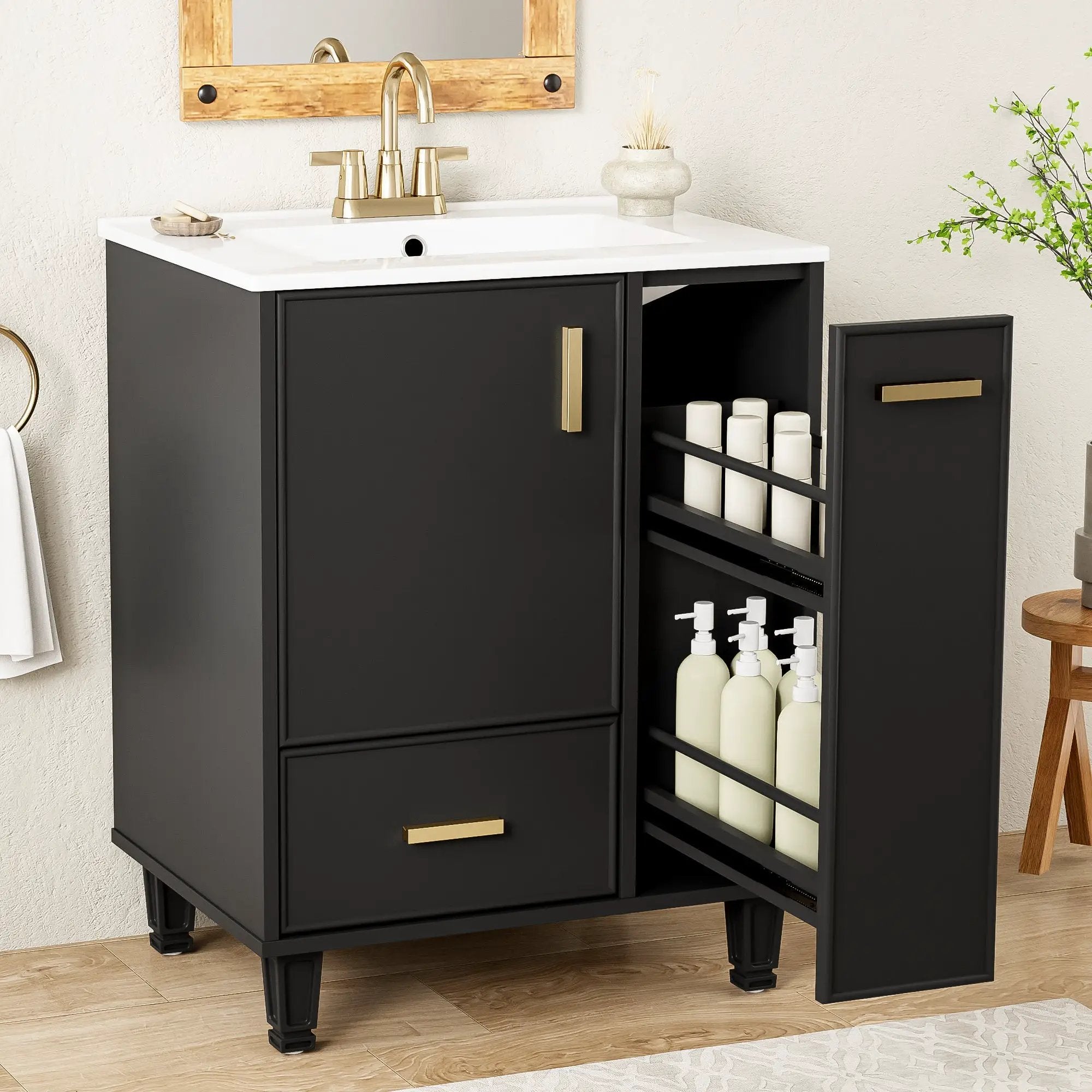 24" Bathroom Vanity with Sink by HouseOfZazla