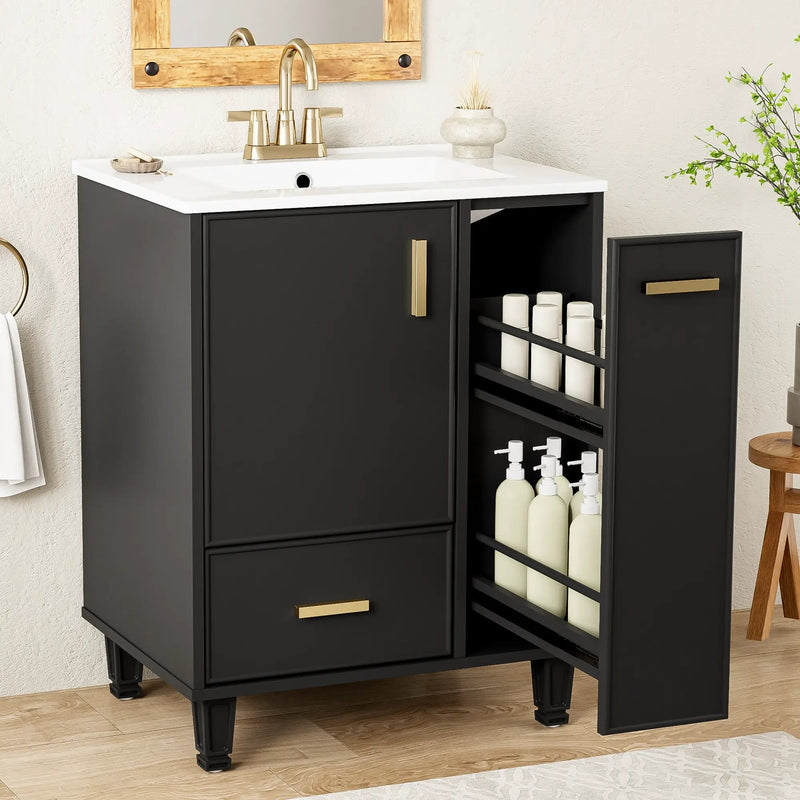 24" Bathroom Vanity with Sink by HouseOfZazla