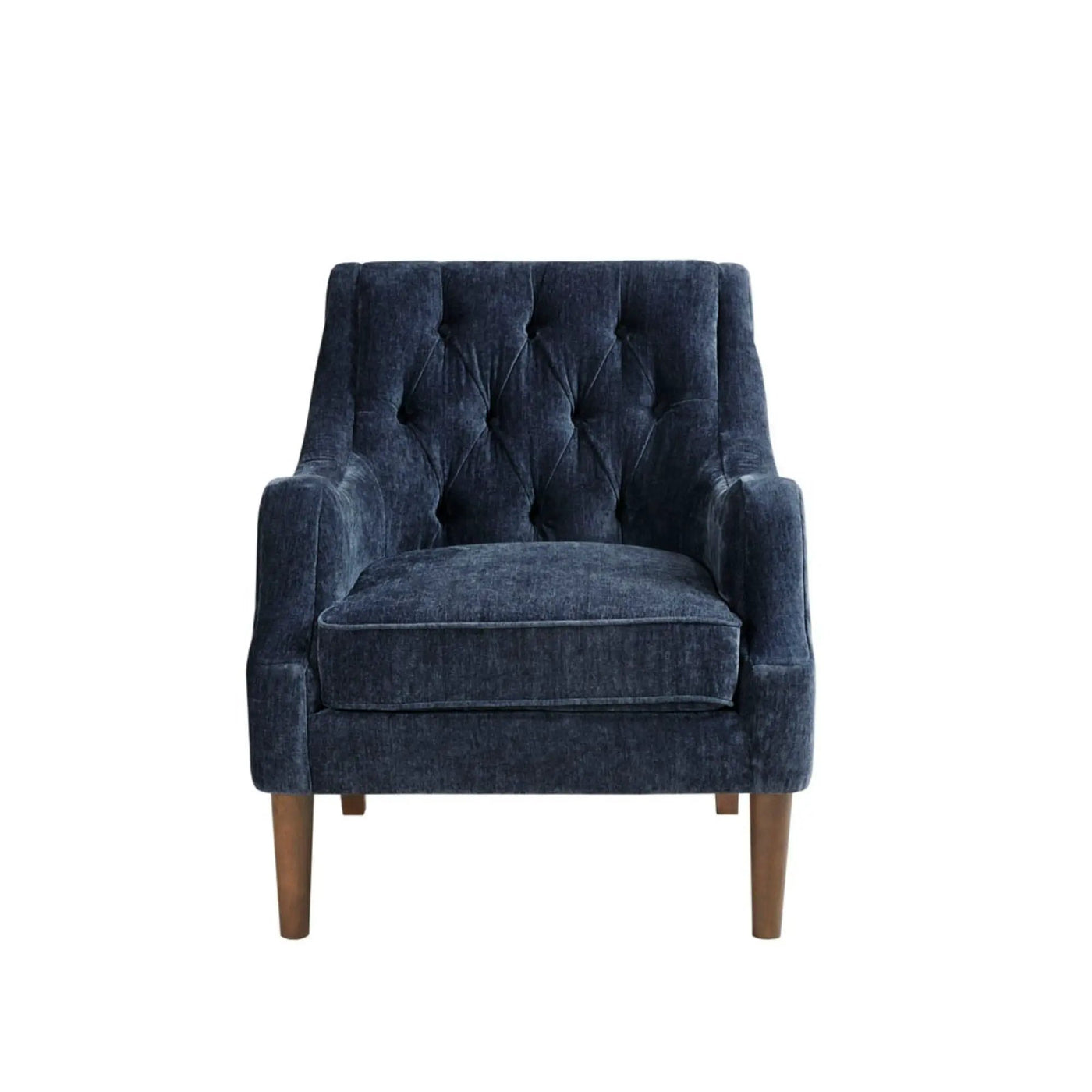 Button Tufted Accent Chair Vintage Style by HouseOfZazla