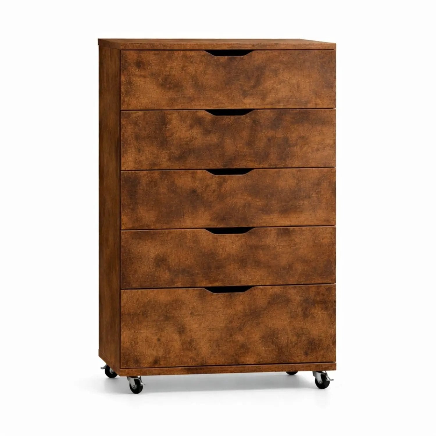 Modern 5 Drawer Dresser With Wheels by Unique Piece Furniture