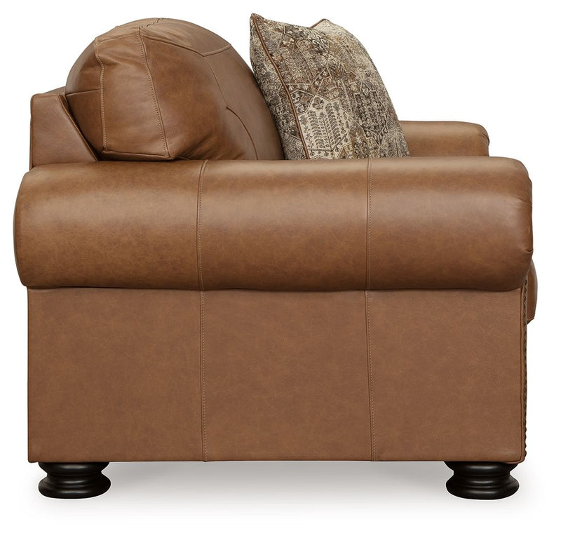 Carianna - Chair And A Half - Caramel by Unique Piece Furniture