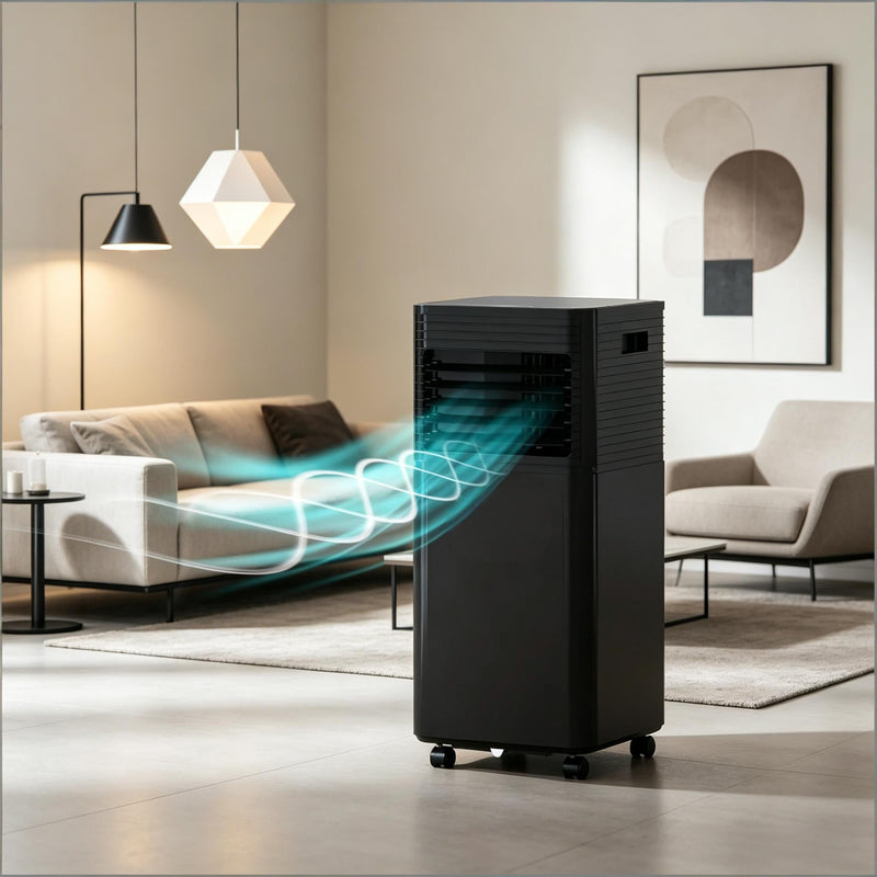 Mobile Air Conditioner with Wheels by HouseOfZazla