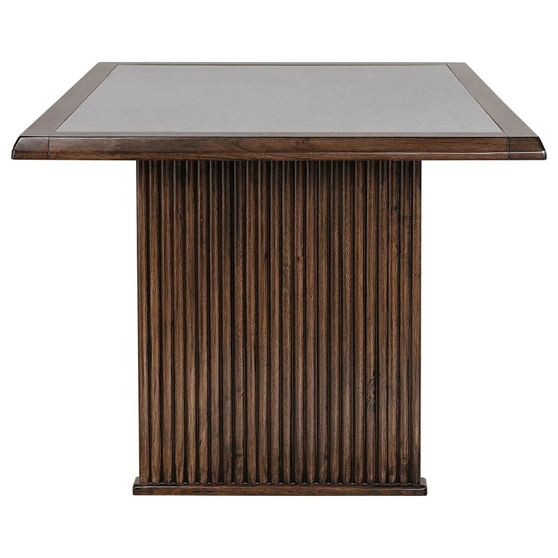 Sherwood 5-piece Rectangular Dining Table Set Brown by Unique Piece Furniture