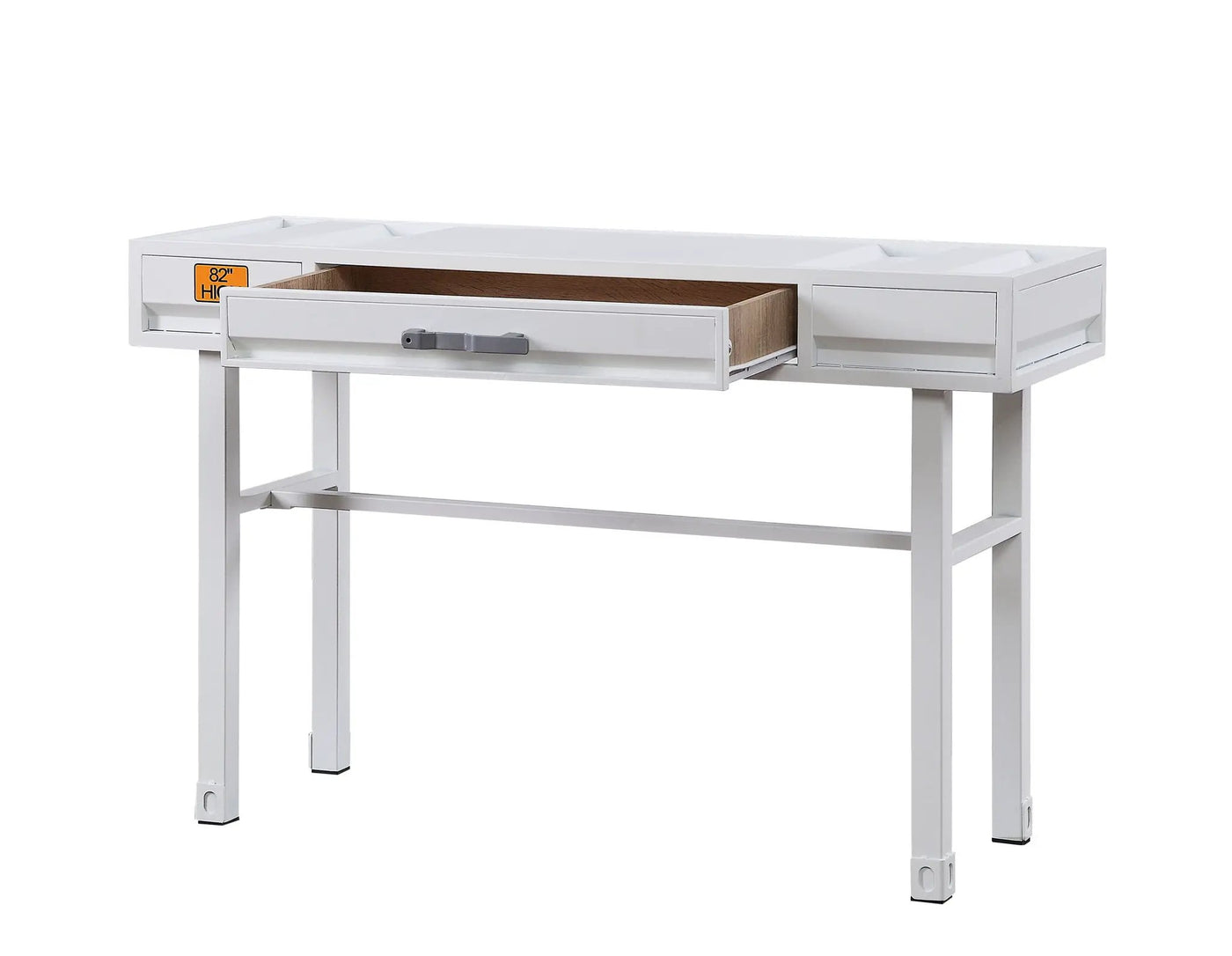 Cargo Vanity Desk With Functional Storage by HouseOfZazla