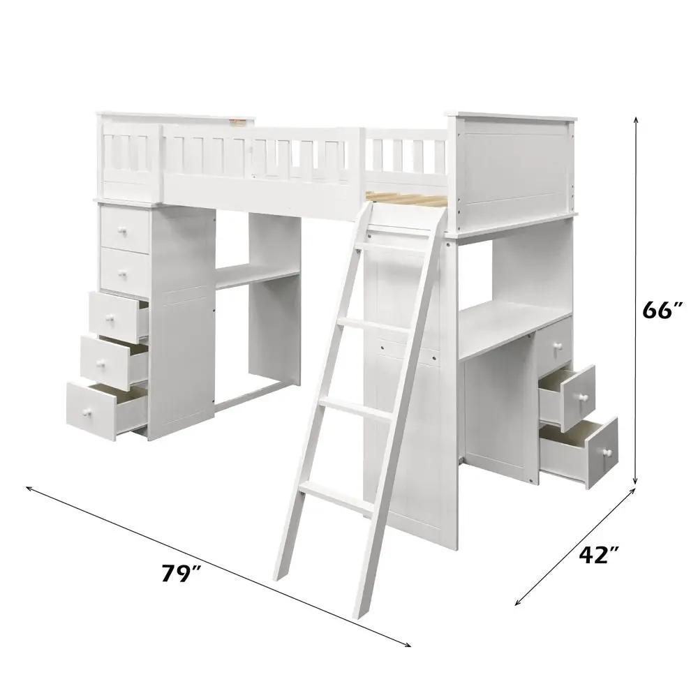 Willoughby - Loft Bed by Unique Piece Furniture