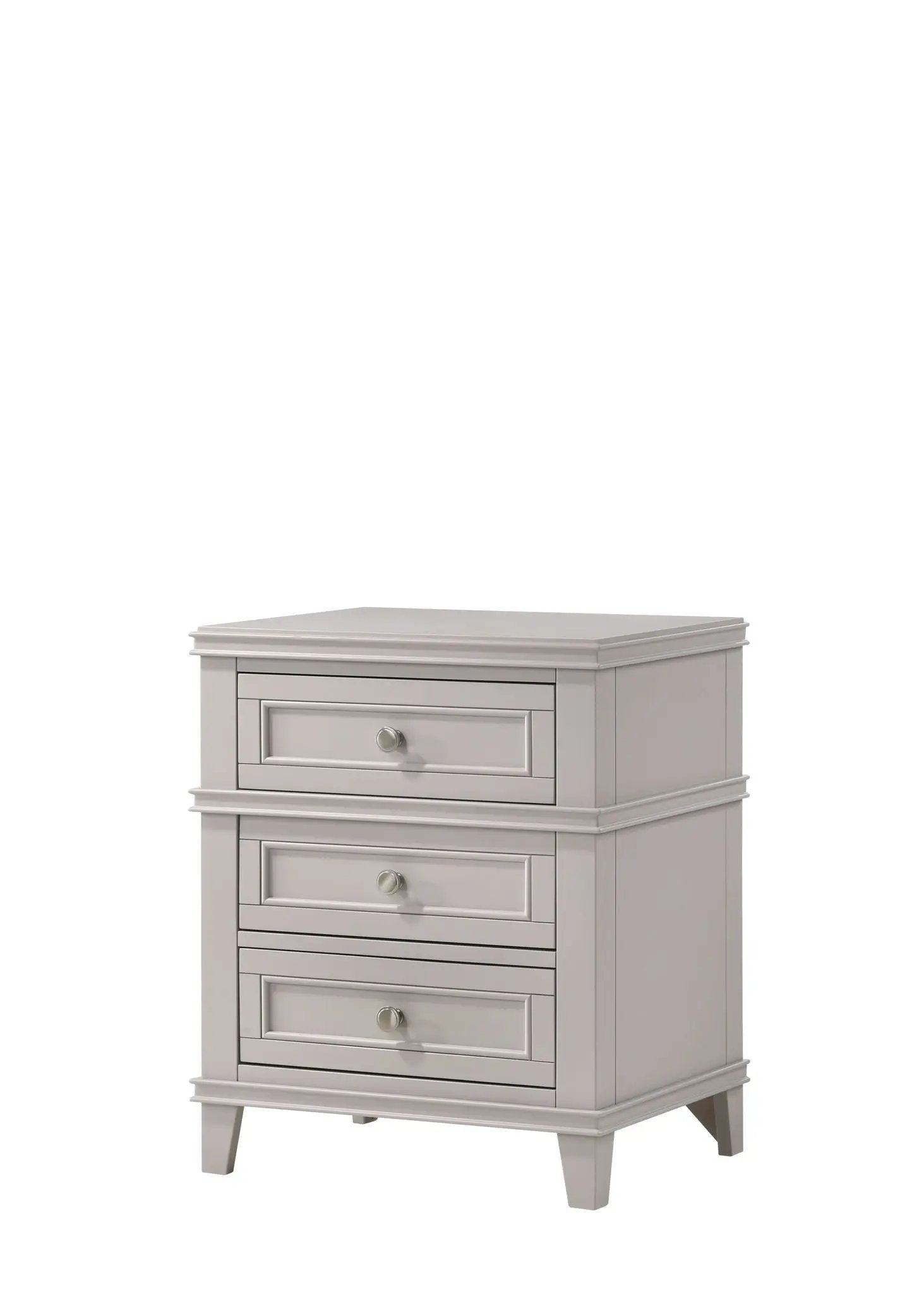3 Drawer Nightstand With USB by HouseOfZazla
