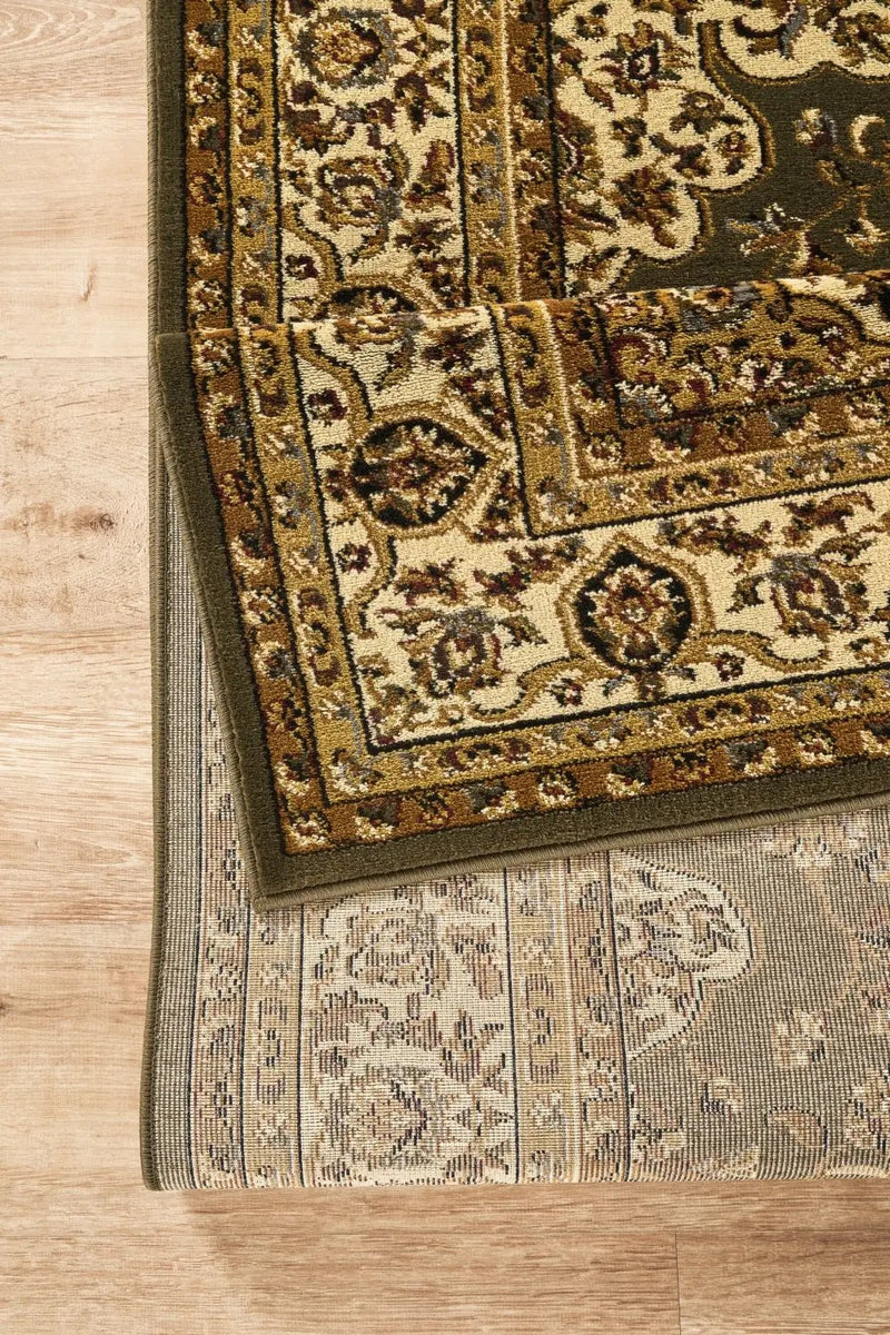 Classic GC_VIN5004 Green Area Rug by HouseOfZazla