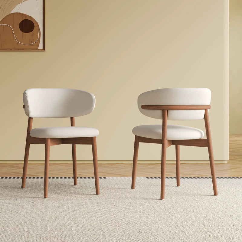 Dining Chairs For Dining Room (Set of 2) - White by HouseOfZazla