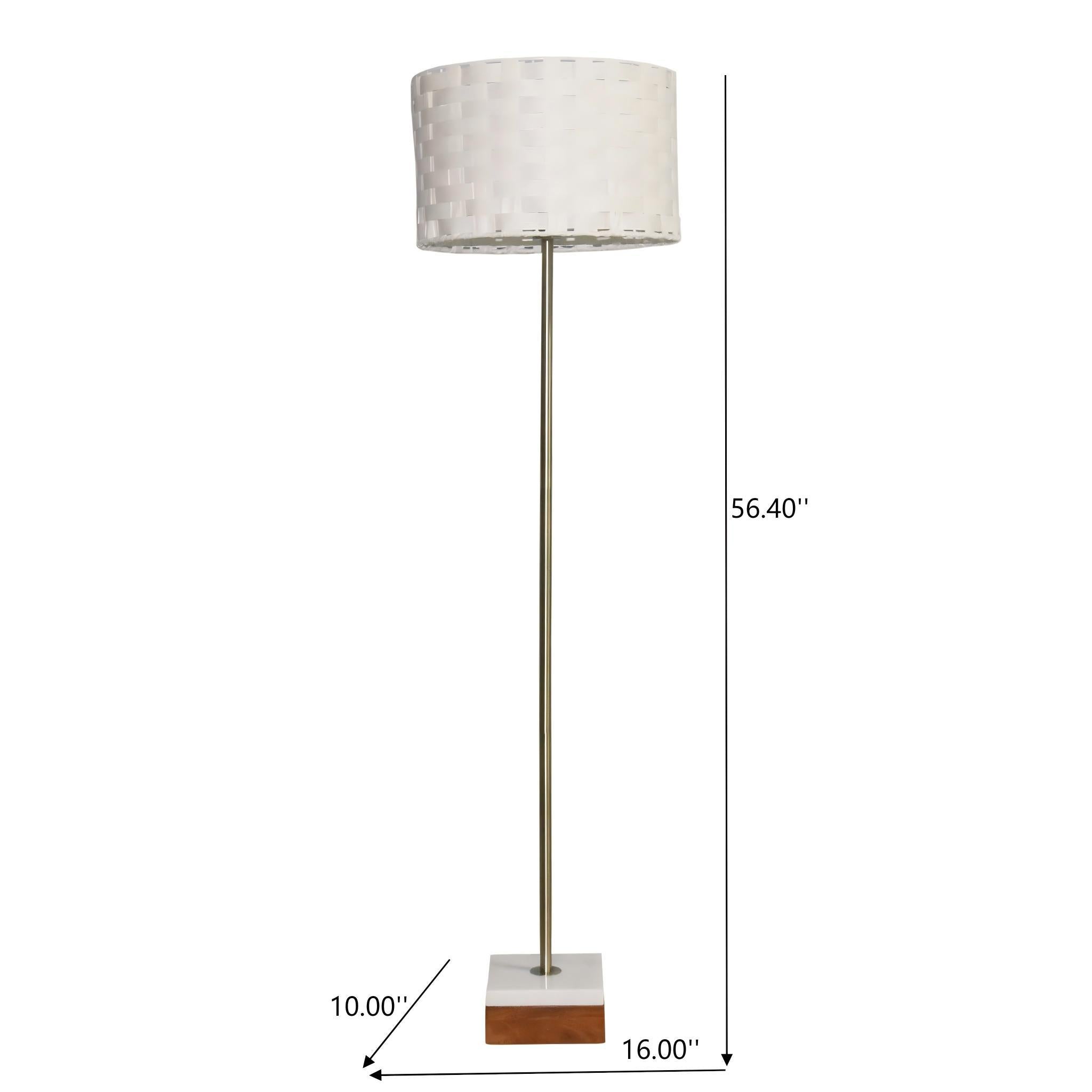 Viora - Floor Lamp - Gold by HouseOfZazla