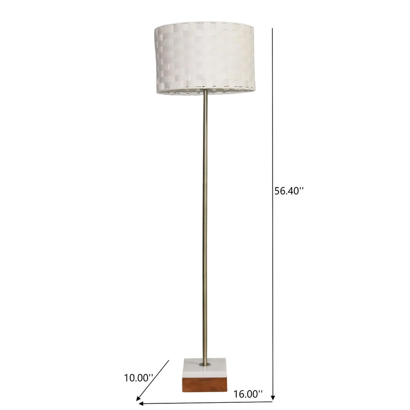 Viora - Floor Lamp - Gold by HouseOfZazla