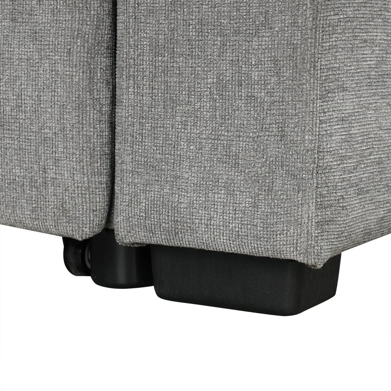 Single Pull Out Sofa Bed With USB Ports And Cup Holders