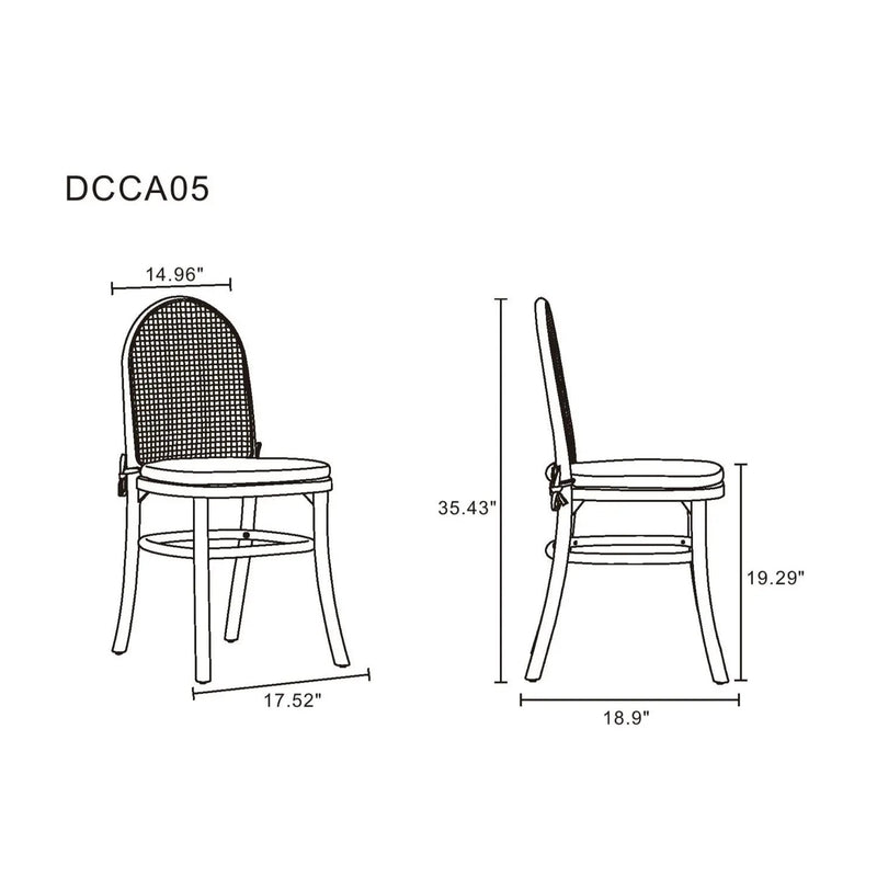 Paragon 1.0 - Dining Chair (Set of 2) by HouseOfZazla
