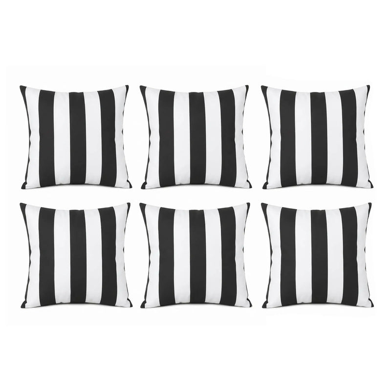 4 Pack Outdoor Pillow Covers - 18x18 Inch by HouseOfZazla