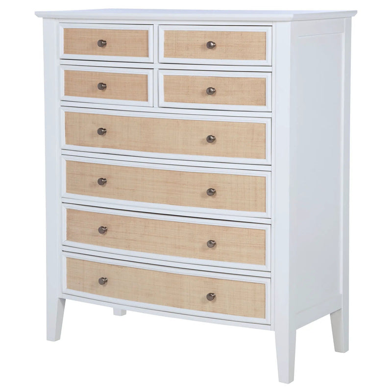 Bexhill 8-drawer Chest of Drawers White by Unique Piece Furniture