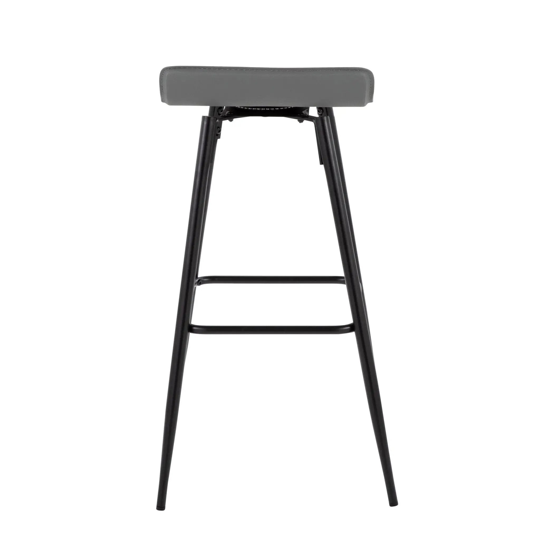 Ale - Contemporary Fixed-Height Bar Stool (Set of 2) by HouseOfZazla