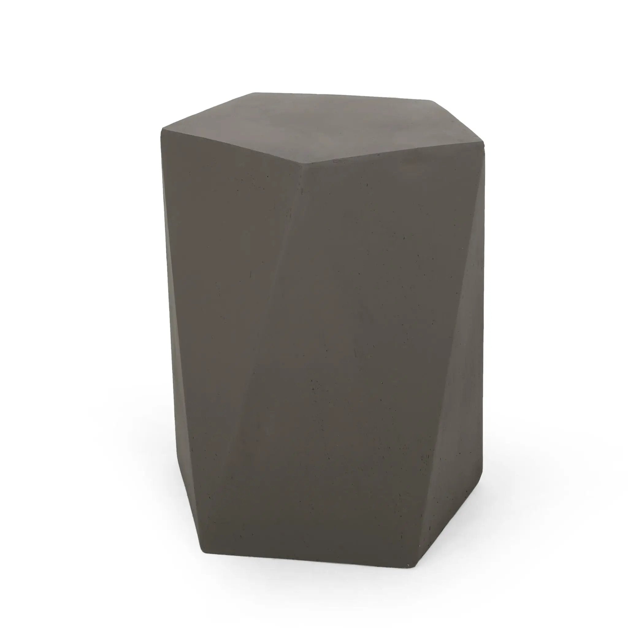 Side Table With Geometric Design by HouseOfZazla