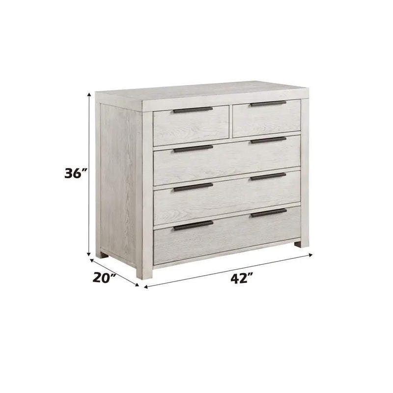Celerina - Chest - Weathered White by Unique Piece Furniture