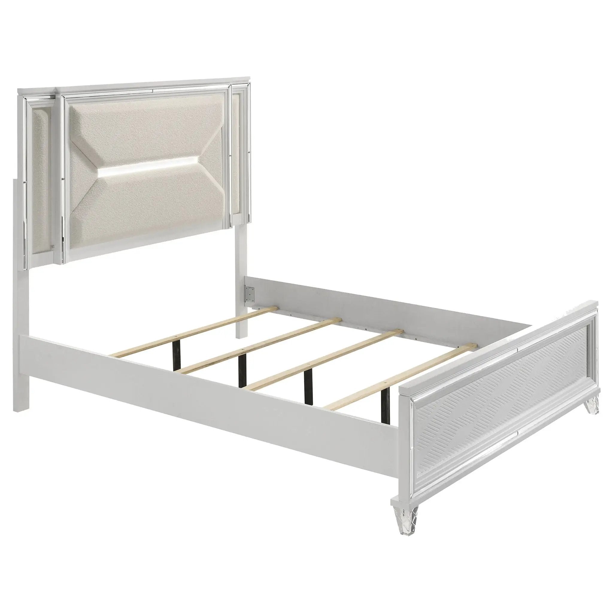 Marmore 5-piece Queen Bedroom Set White by Unique Piece Furniture