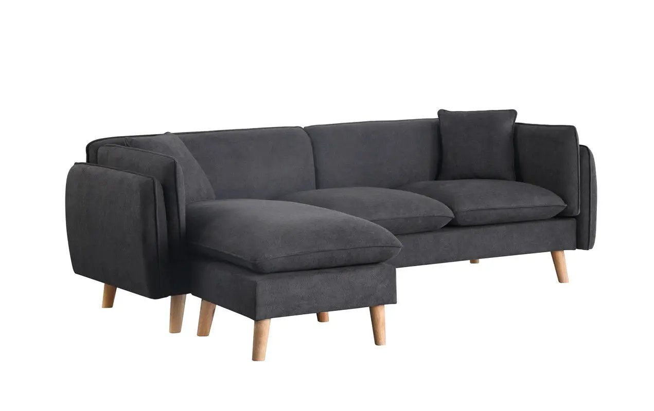 Brayden - Fabric Sectional Sofa Chaise by Unique Piece Furniture