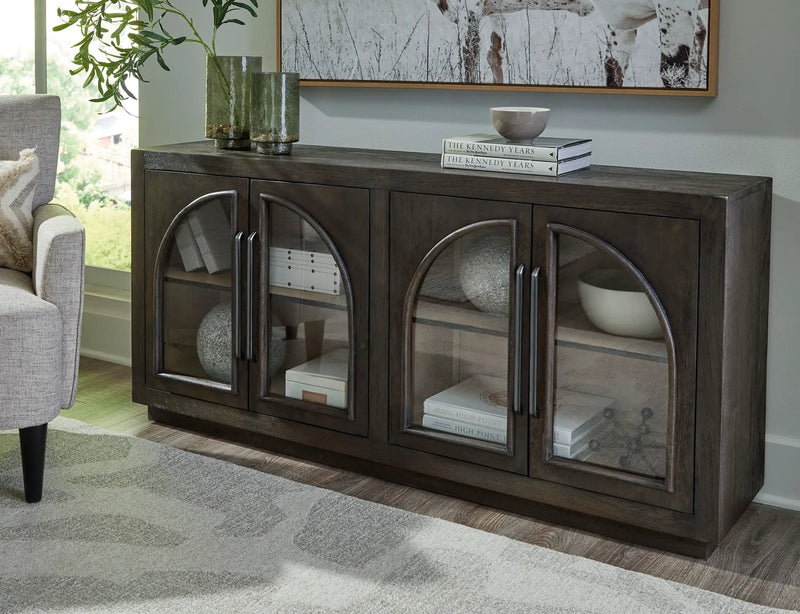 Dreley - Accent Cabinet - Grayish Brown by Unique Piece Furniture