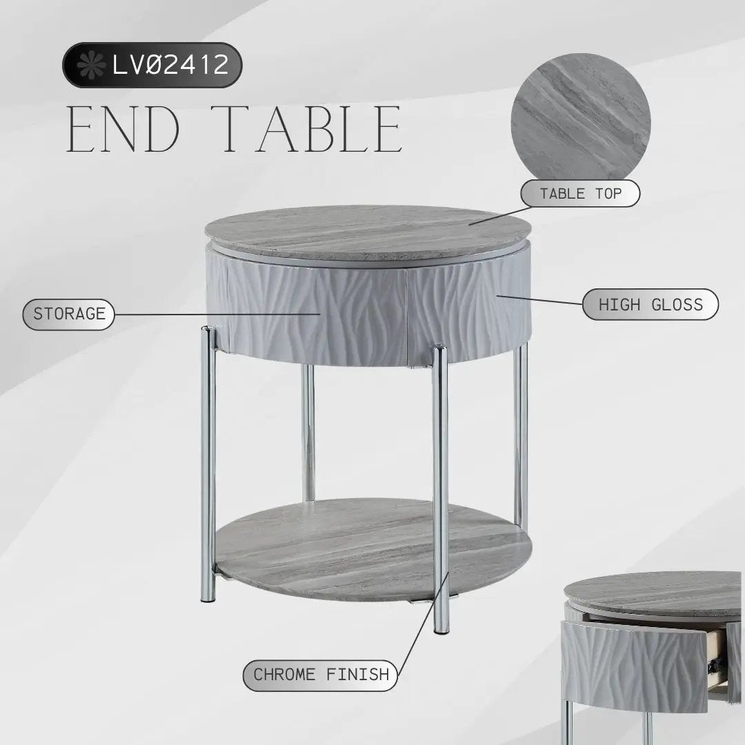 Yukino - High Gloss Table by HouseOfZazla