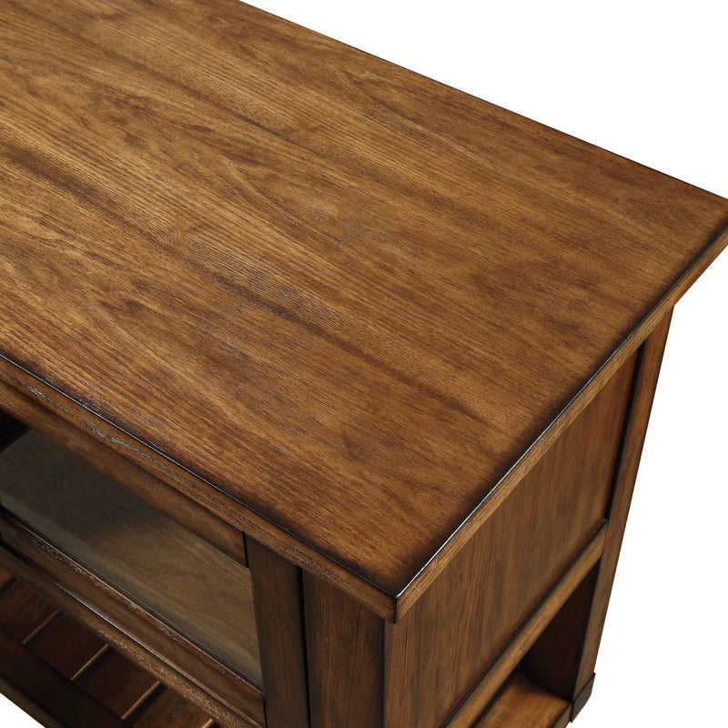 Kadri - Kitchen Cart - Distressed Chestnut by HouseOfZazla