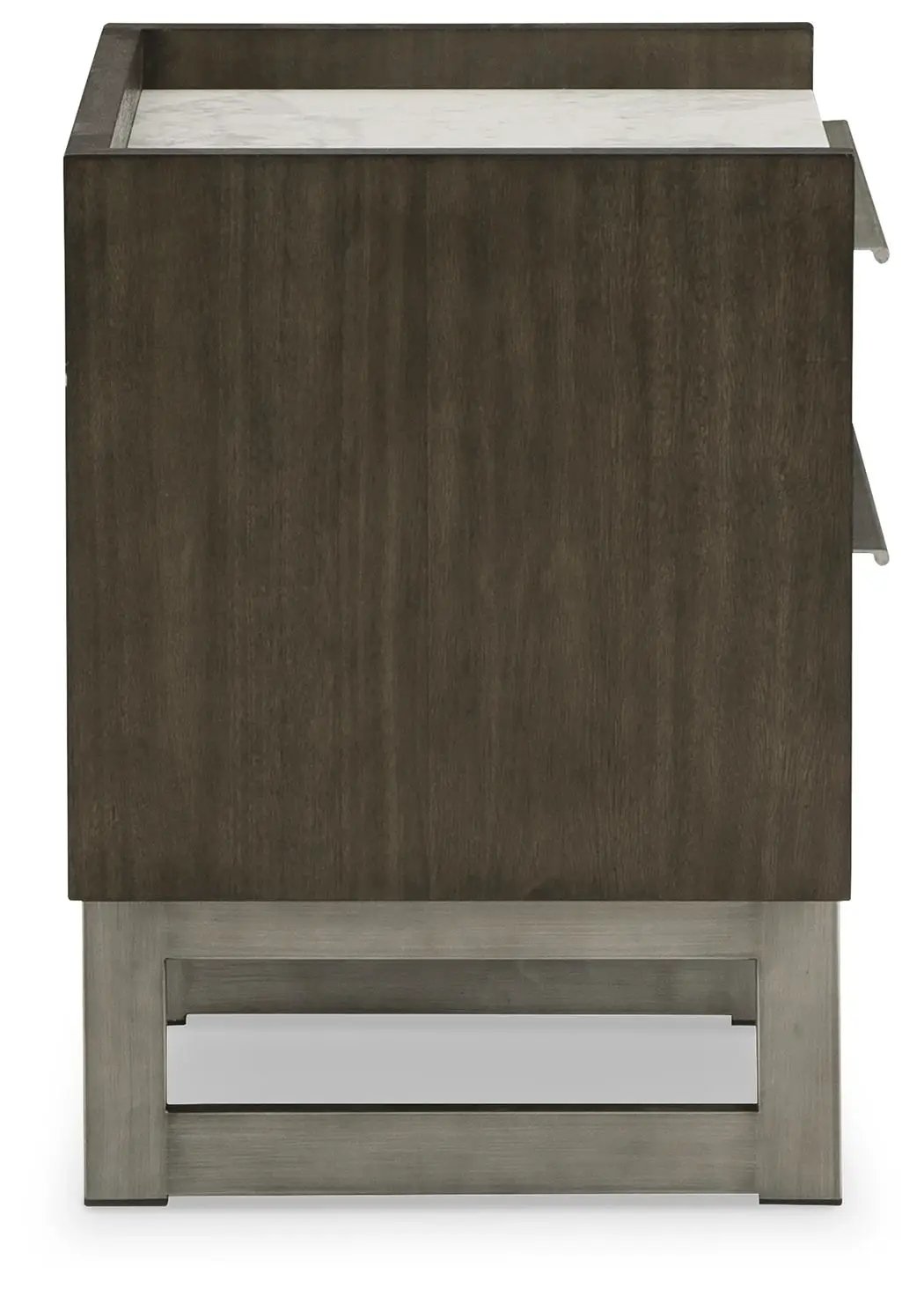 Arkenton - Two Drawer Night Stand - Grayish Brown / White by Unique Piece Furniture