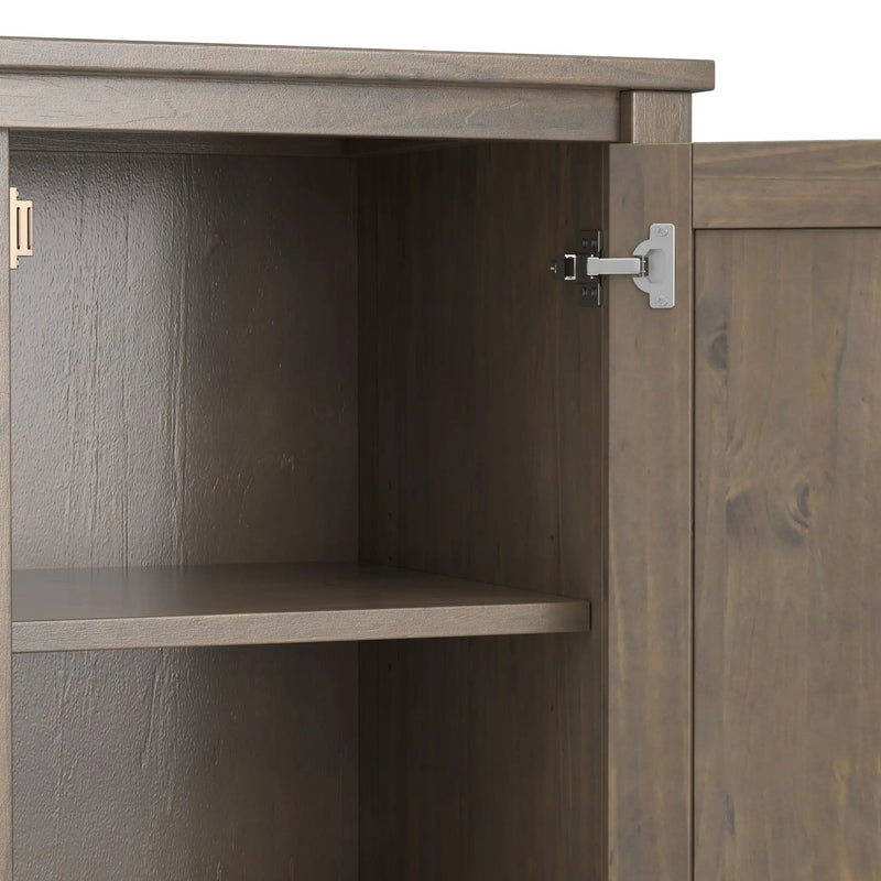 Ela - Medium TV Stand - Smoky Brown by Unique Piece Furniture