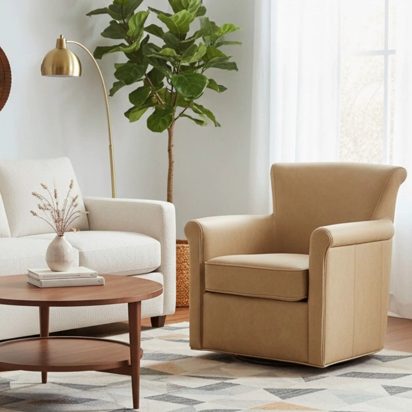 Westly - Swivel Accent Chair by HouseOfZazla