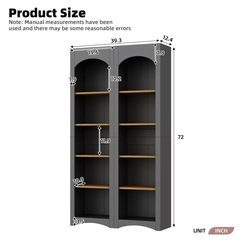 ON-TREND 3-Piece Farmhouse Entertainment Center by HouseOfZazla