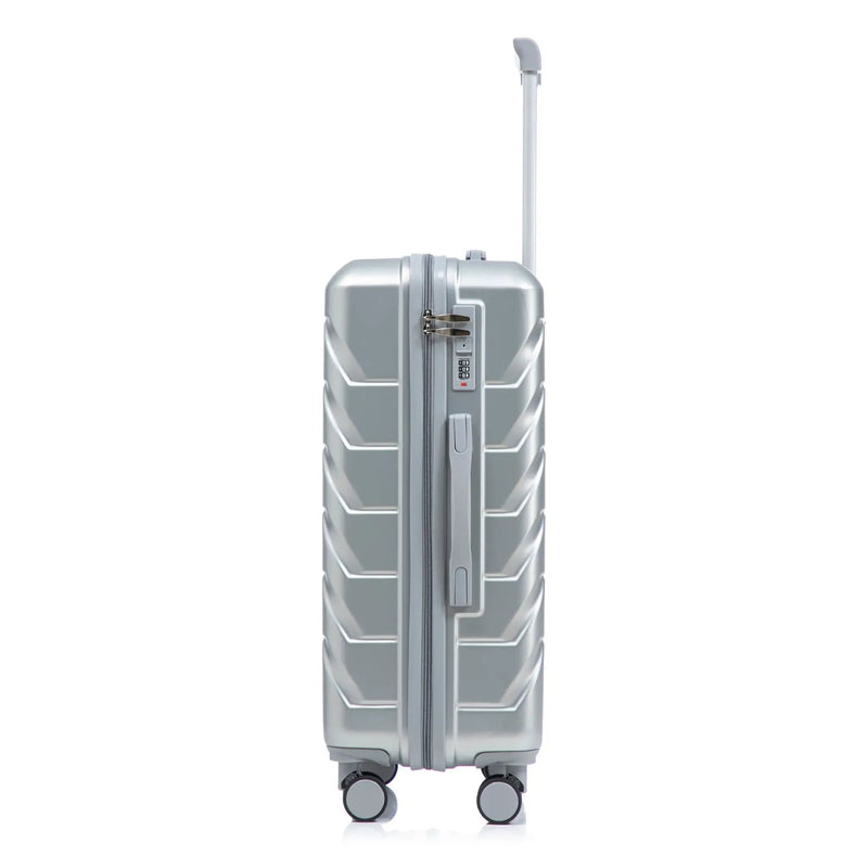 3-Piece ABS Spinner Wheel Luggage Set with Combination Lock by HouseOfZazla