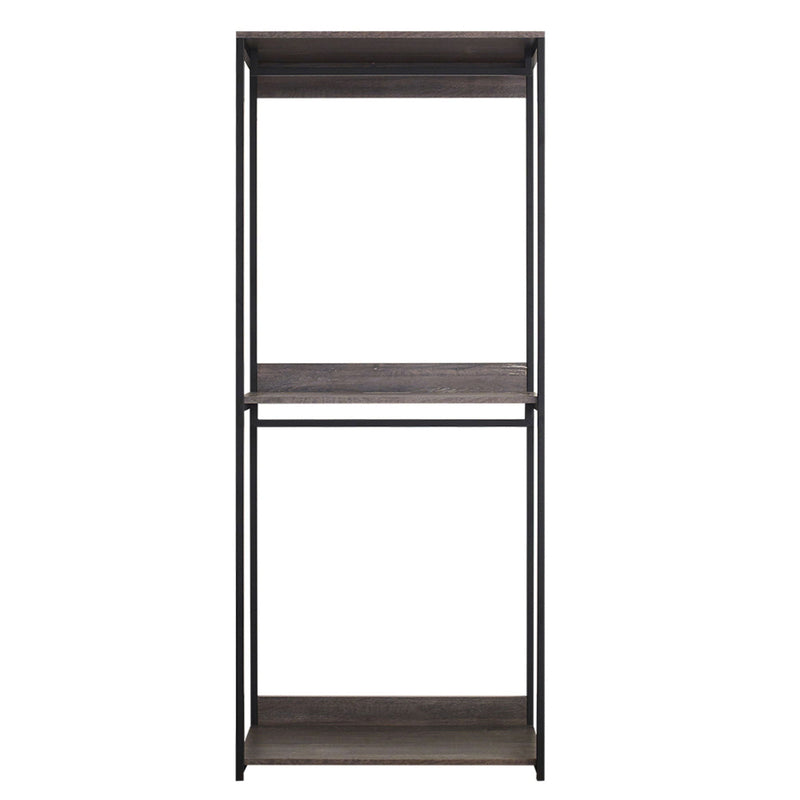 Monica - Walk-In Closet System With Modular Design - Rustic by HouseOfZazla