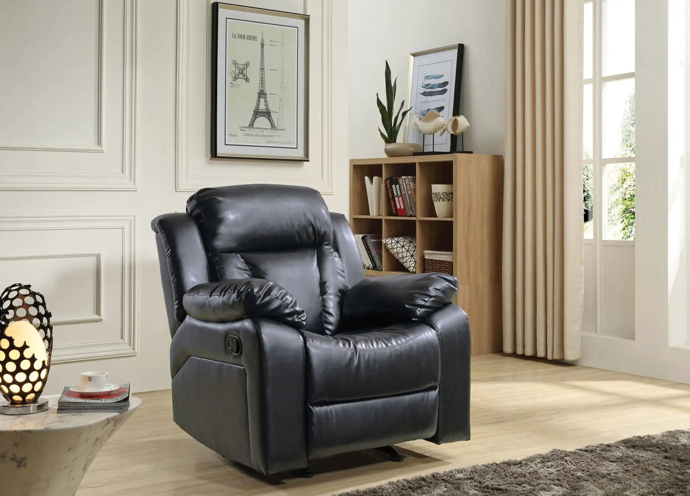 Comfortable Rocking Motion Recliner by Unique Piece Furniture