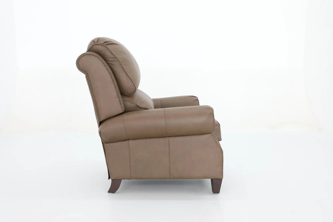 Churchill - Push Thru The Arm Recliner - Cabernet by Unique Piece Furniture