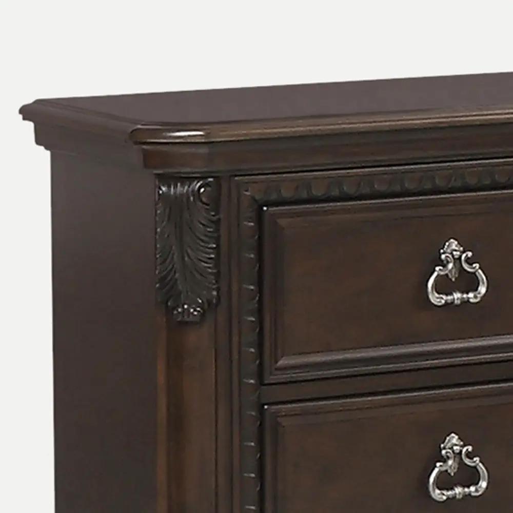 2 Drawer Nightstand - Mahogany by Unique Piece Furniture